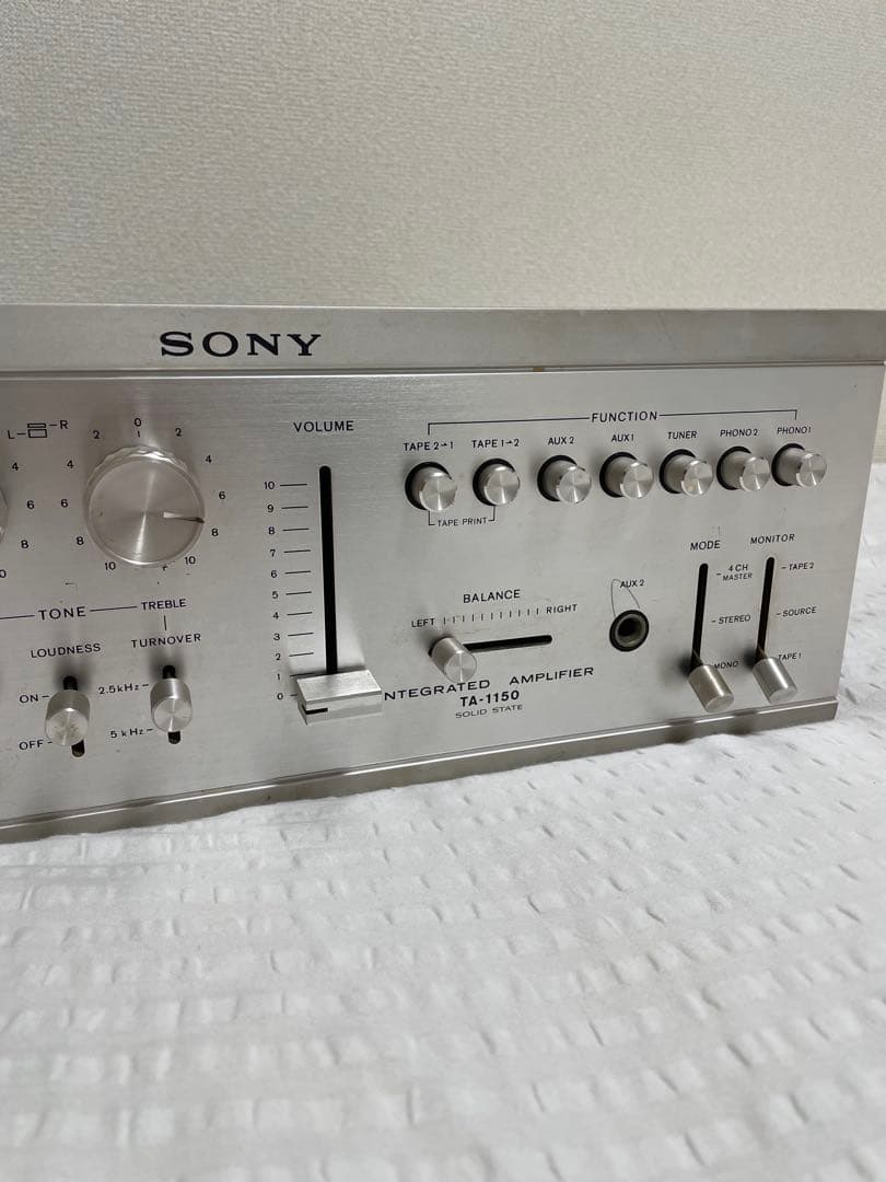 【ジャンク】SONY TA-1150 インテグレーテッドアンプ 本体