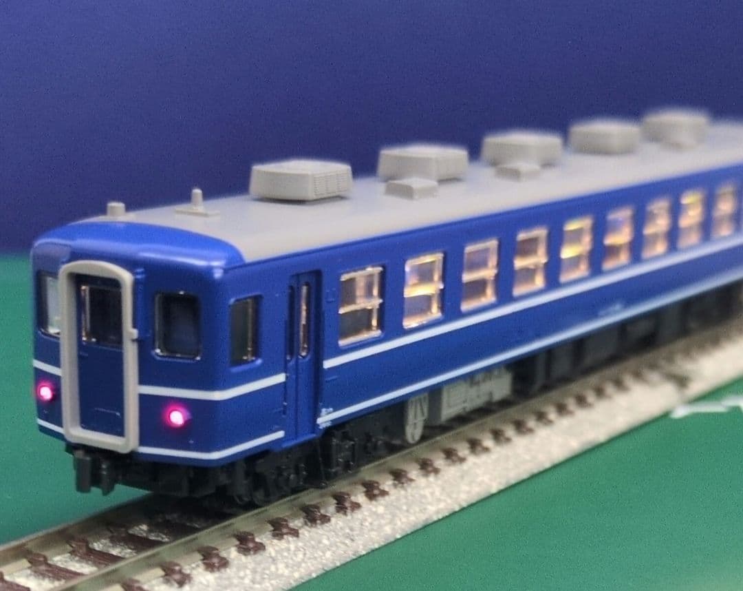 鉄道模型 12系客車 JR東日本高崎車両センター 7両セット室内灯完備！！