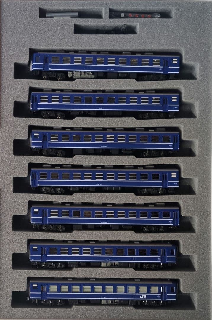 鉄道模型 12系客車 JR東日本高崎車両センター 7両セット室内灯完備！！