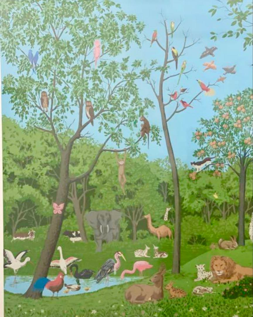 大変お買い得❗️ “アダムとイブ” パリ人気作家の大作❗️元ギャラリーオーナーお勧め