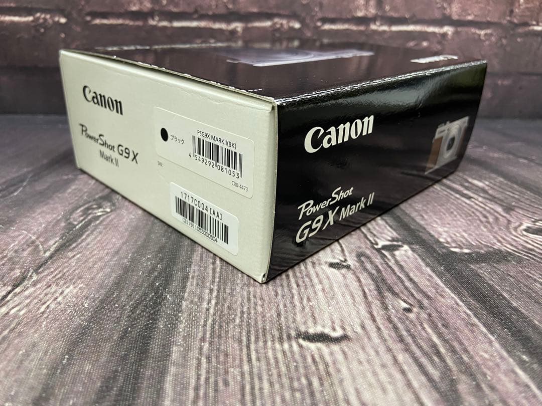 動作品　Canon PowerShot G9 X MarkⅡ デジタルカメラ