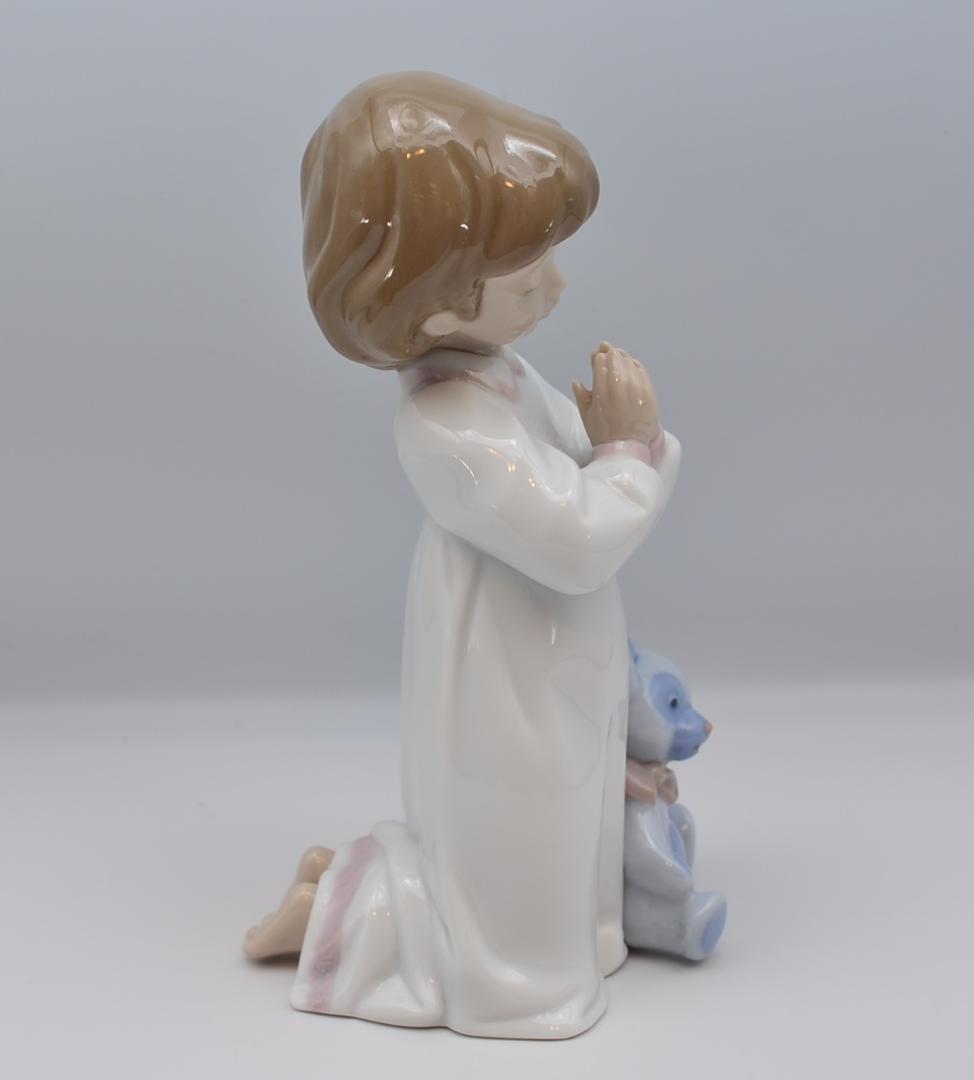 夜の祝福　#6581　No.9　★リヤドロ　スペイン　ポーセリン　絶版　箱付き