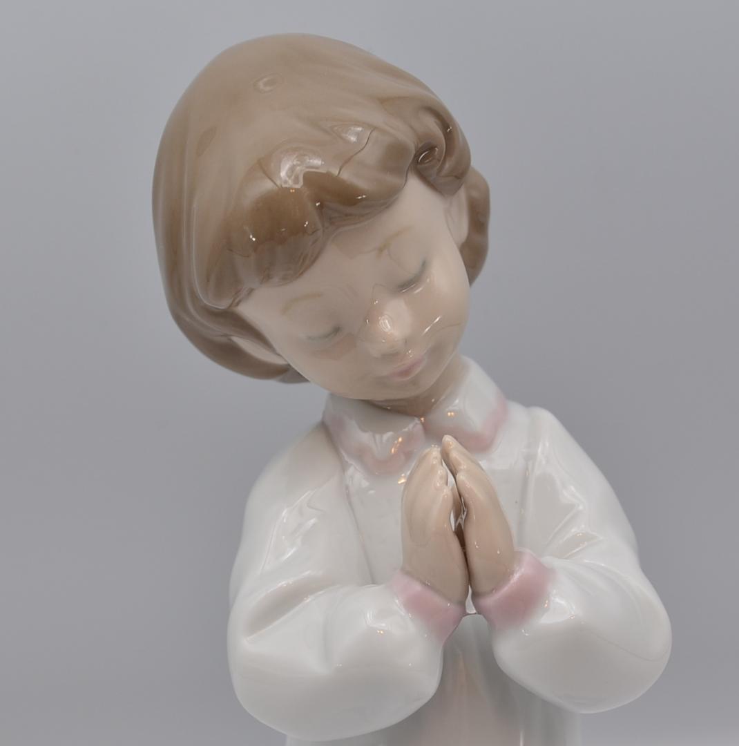 夜の祝福　#6581　No.9　★リヤドロ　スペイン　ポーセリン　絶版　箱付き