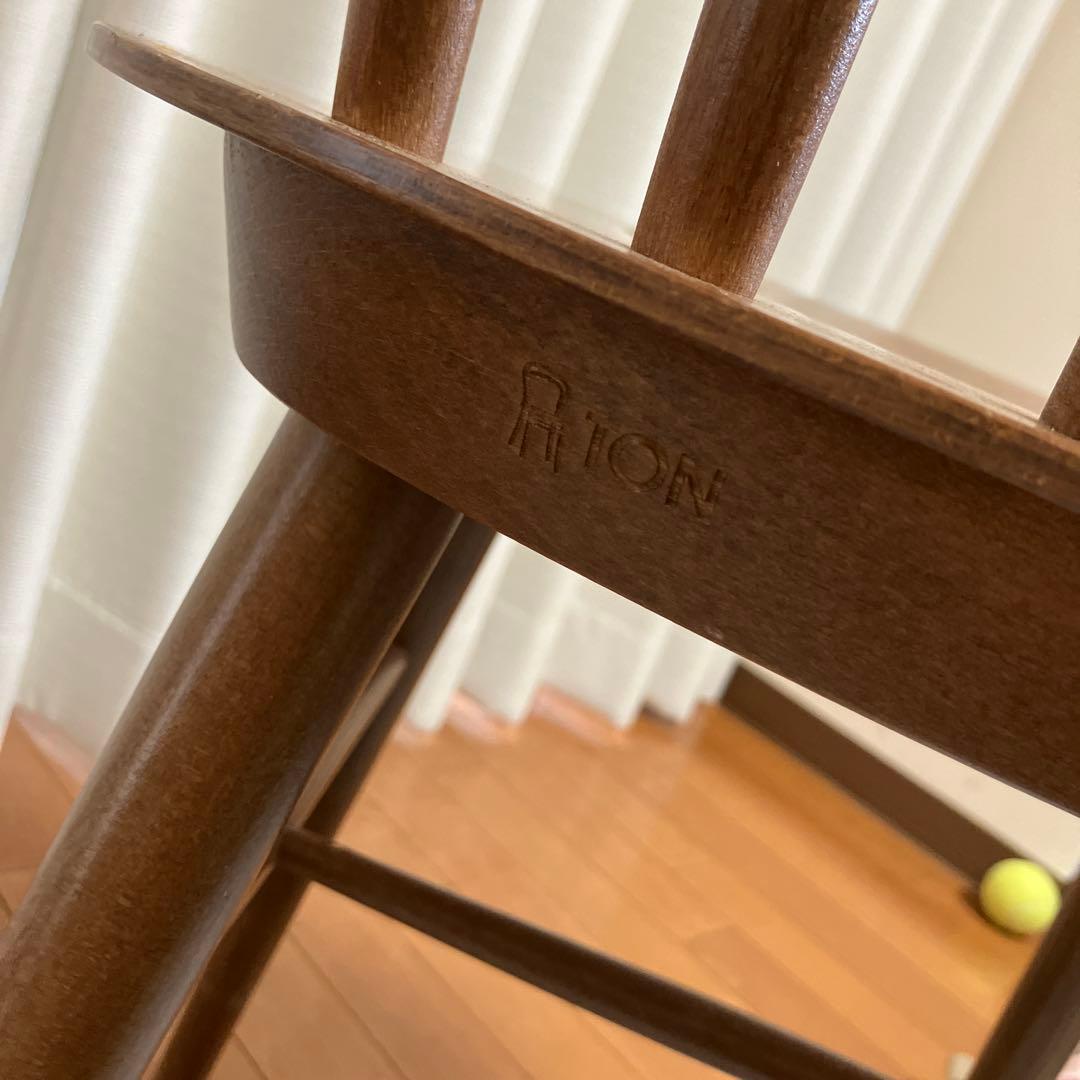 ３月15日まで⭐️[セット限定]NOCE ブラウン木製ダイニングチェア