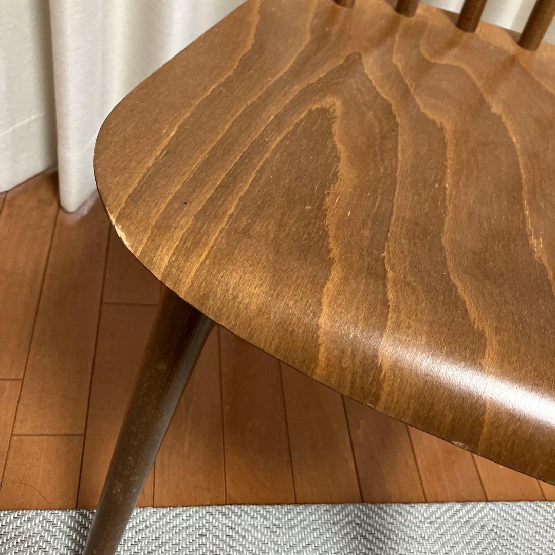 ３月15日まで⭐️[セット限定]NOCE ブラウン木製ダイニングチェア