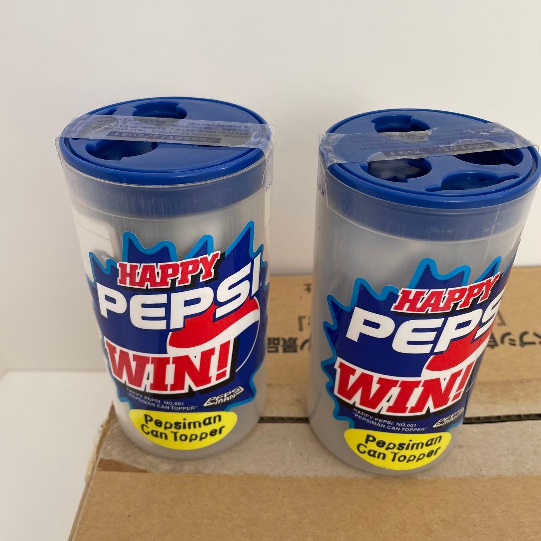 ペプシマン　ハッピー缶　ステッカー　セット