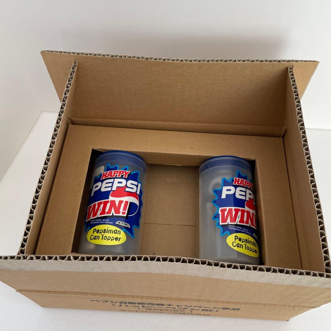 ペプシマン　ハッピー缶　ステッカー　セット