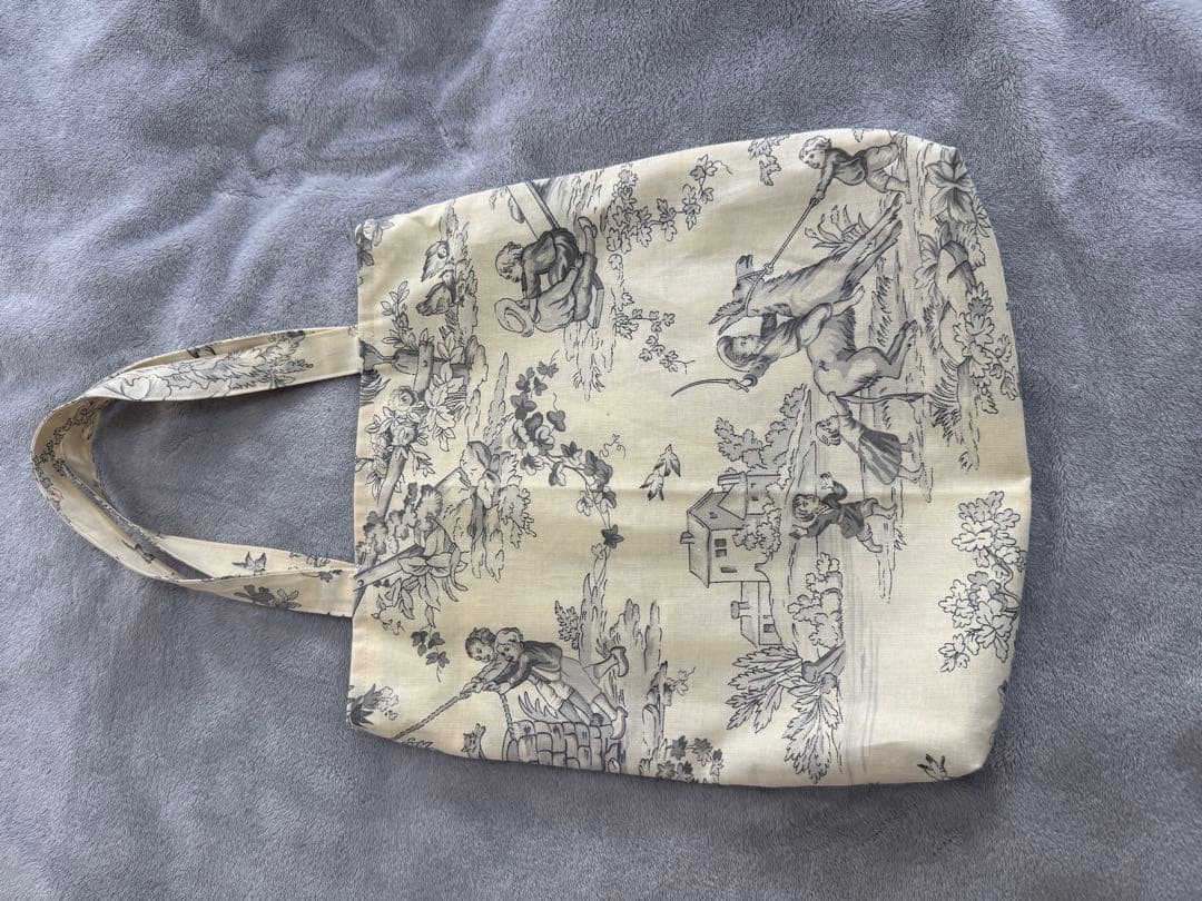 A4サイズトートバッグ　内ポケット２　ハンドメイド