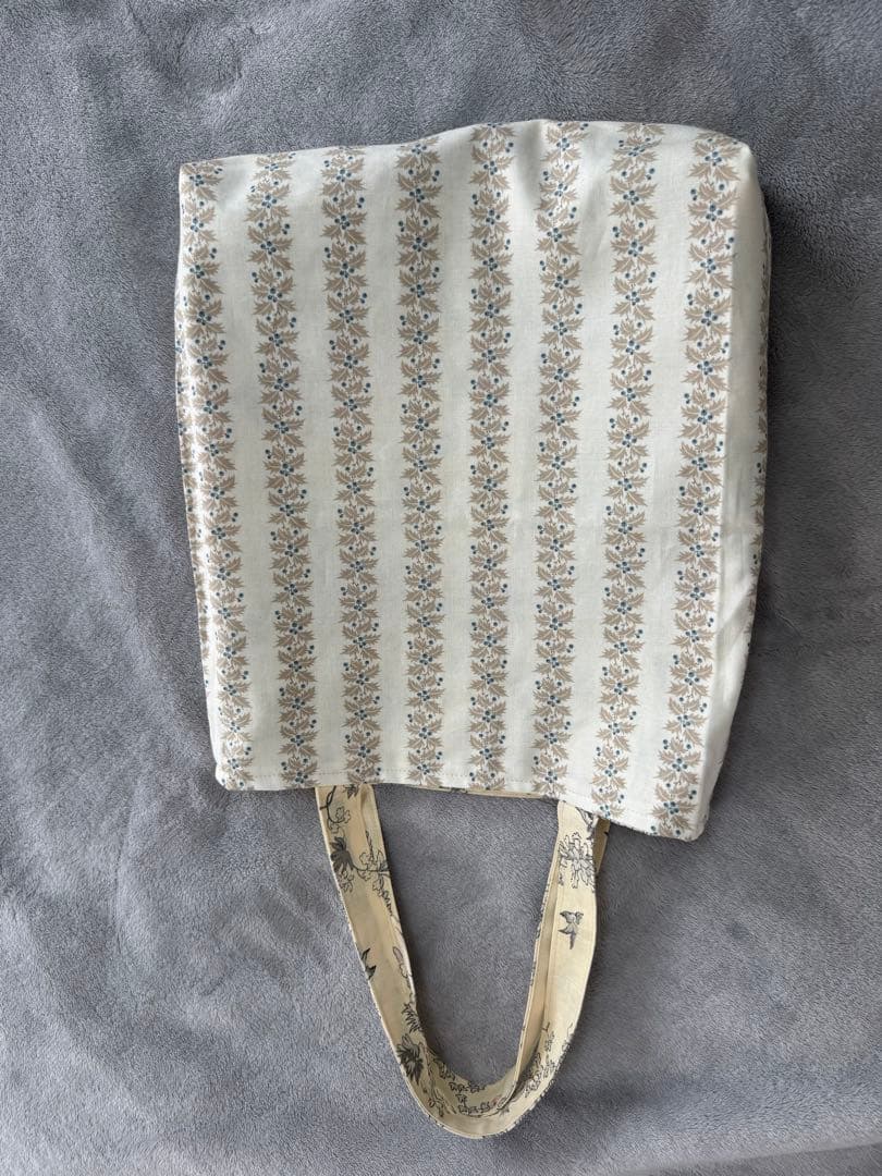 A4サイズトートバッグ　内ポケット２　ハンドメイド