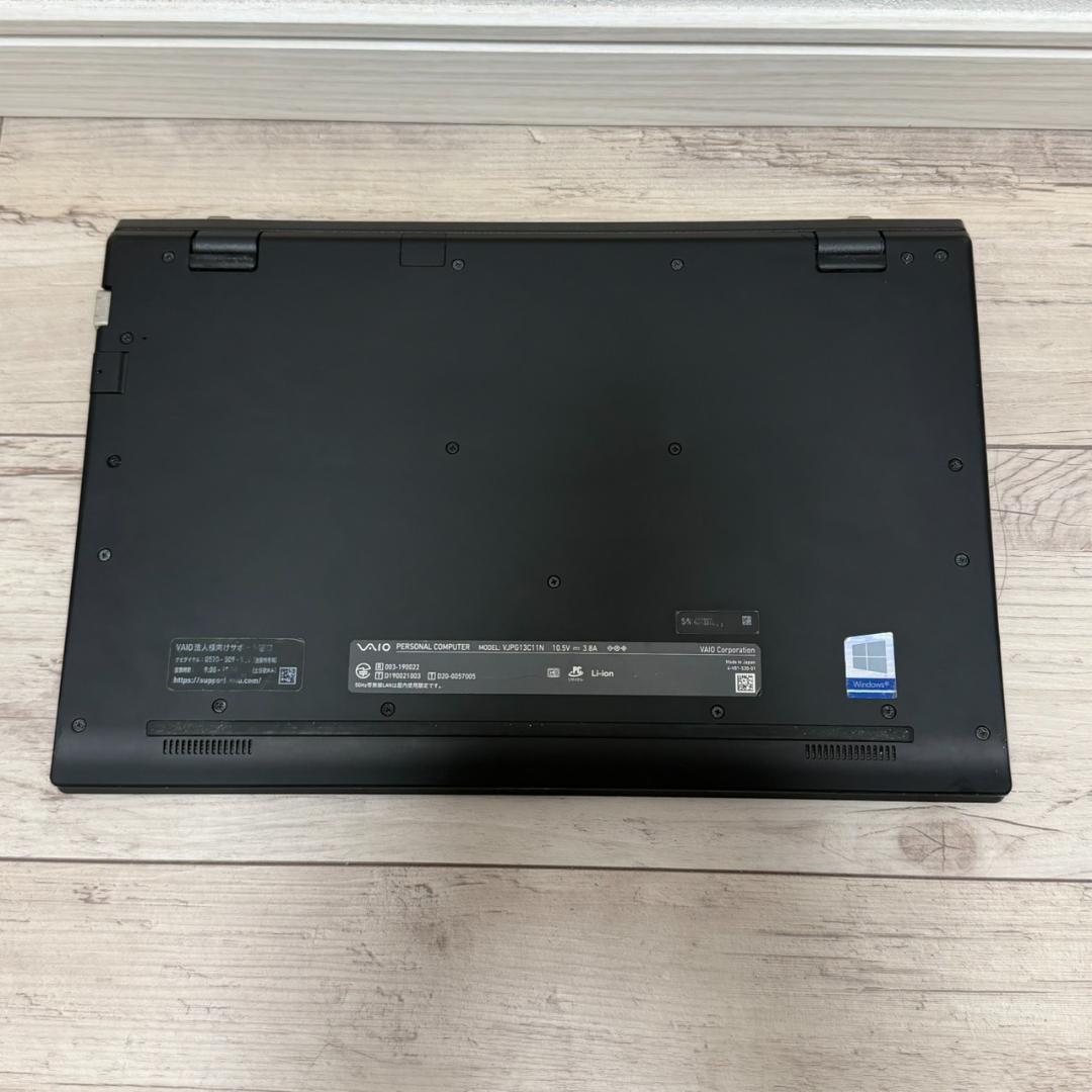 薄型軽量 国産PC♬ VAIO Core i5 10世代 8G SSD256GB