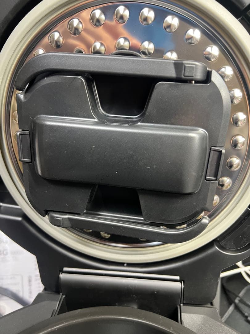 展示品 SHARP HEALSIO 水なし自動調理鍋 KN-HW24G-R