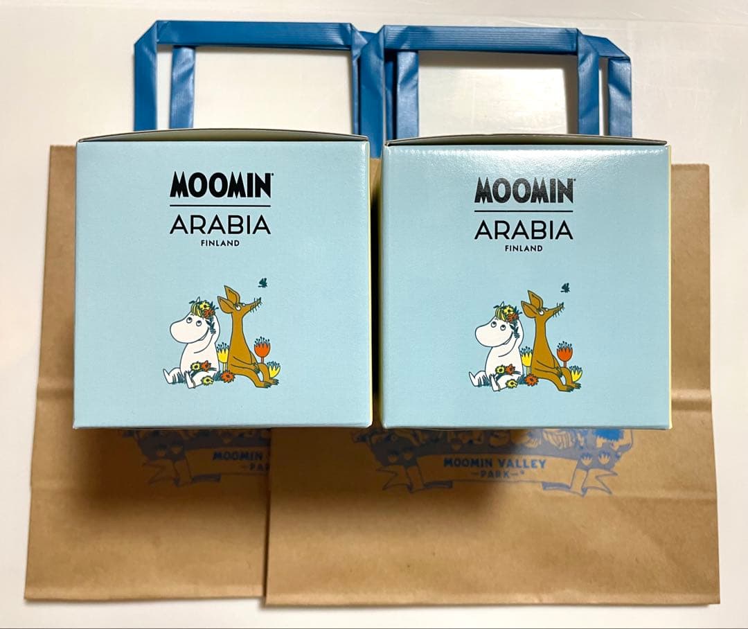 ムーミンバレーパーク限定 ARABIA 2026 アラビアマグカップ　ムーミン