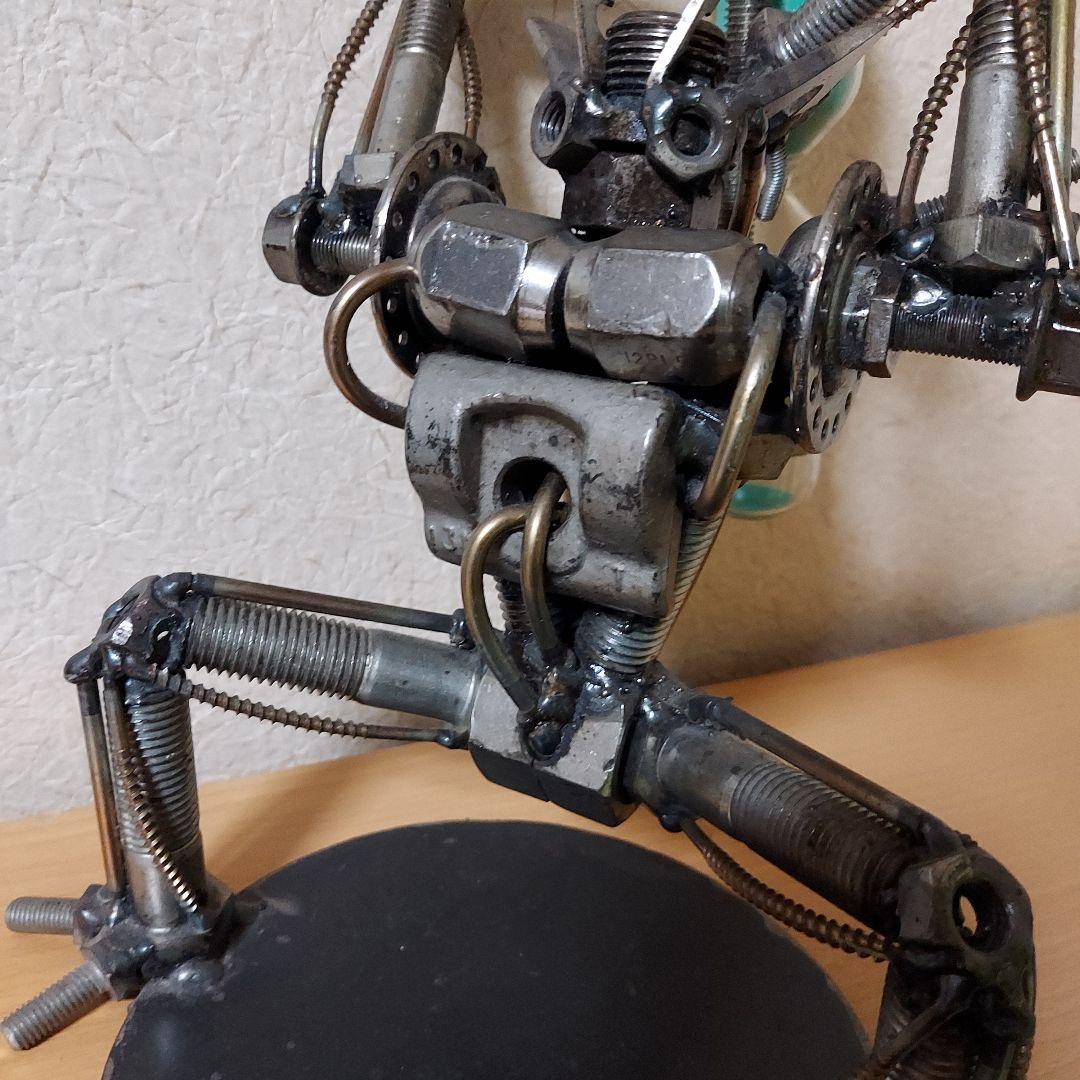 ロボット　砂時計