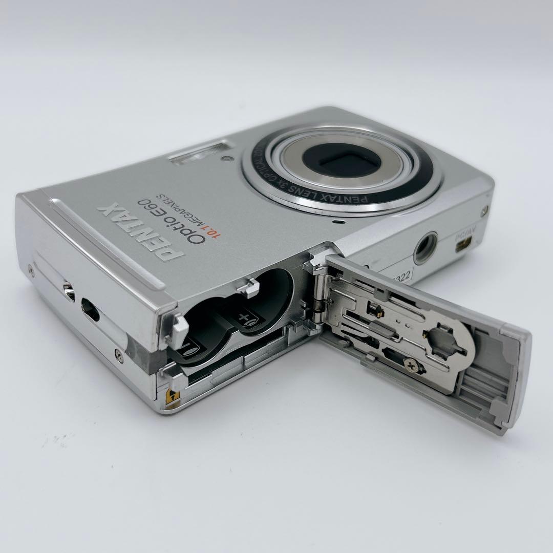 美品 完動品 PENTAX Optio E60 デジカメ コンパクトカメラ