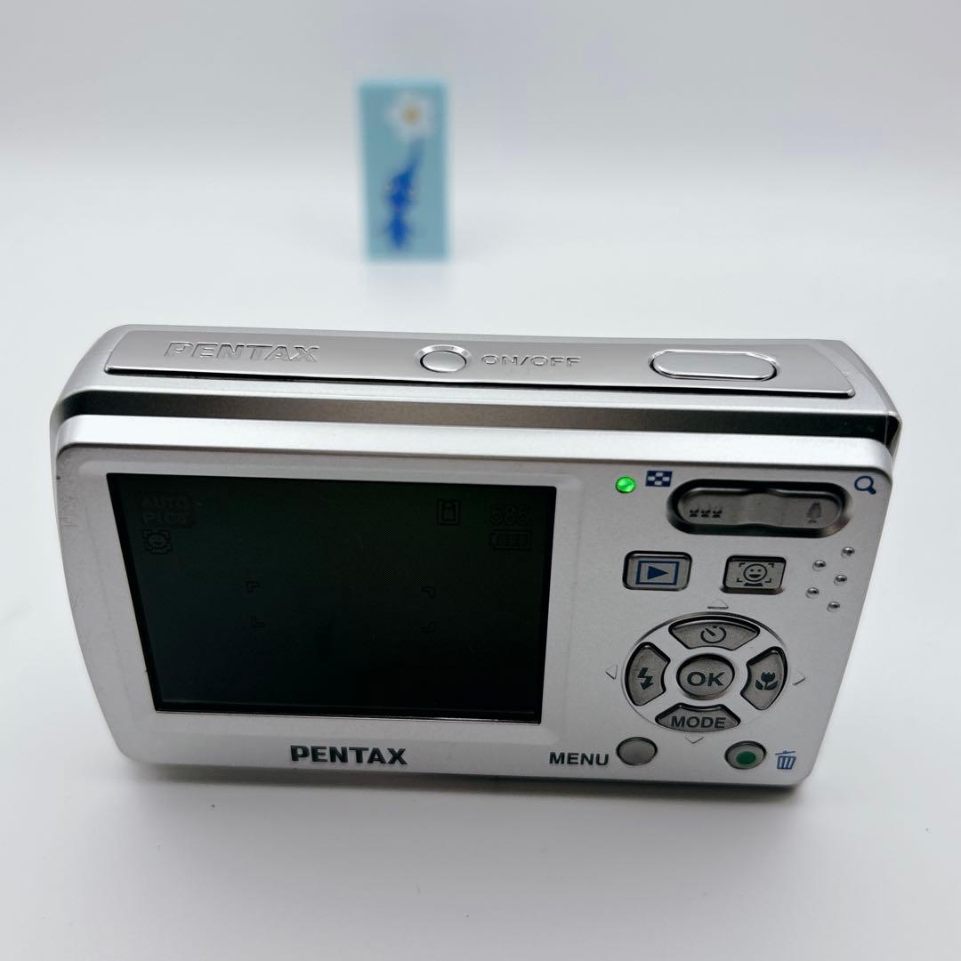 美品 完動品 PENTAX Optio E60 デジカメ コンパクトカメラ