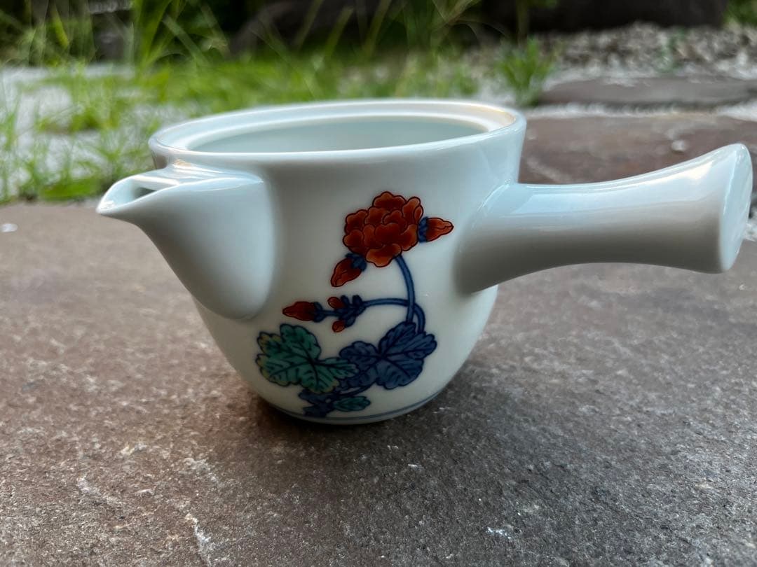 有田焼　今右衛門窯　色絵　急須　陶磁器