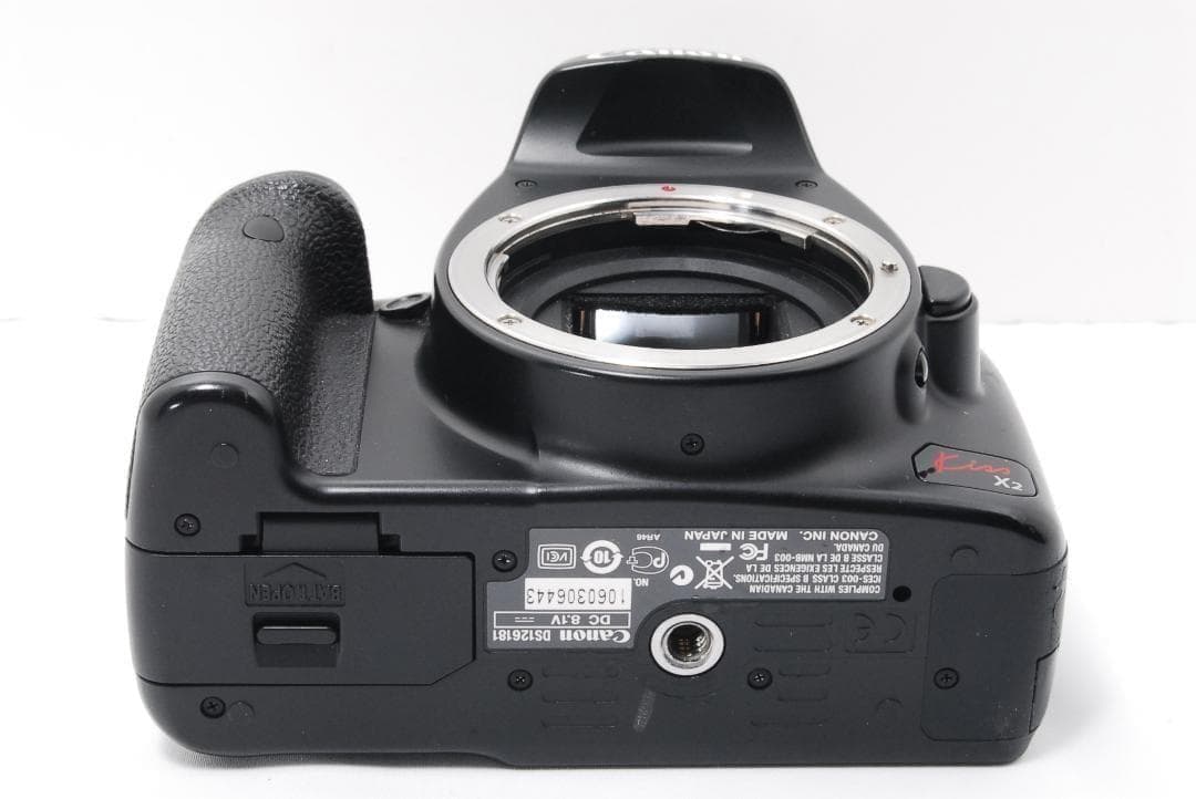 シャッター数4478回 Canon Kiss x2 一眼レフカメラ スマホ転送