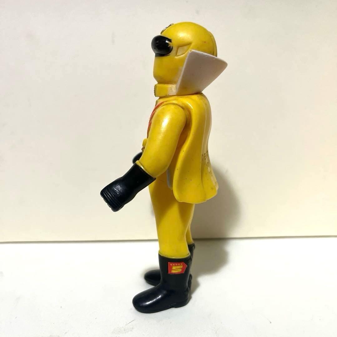 ポピー製 秘密戦隊ゴレンジャー キレンジャー ソフビ フィギュア 当時物