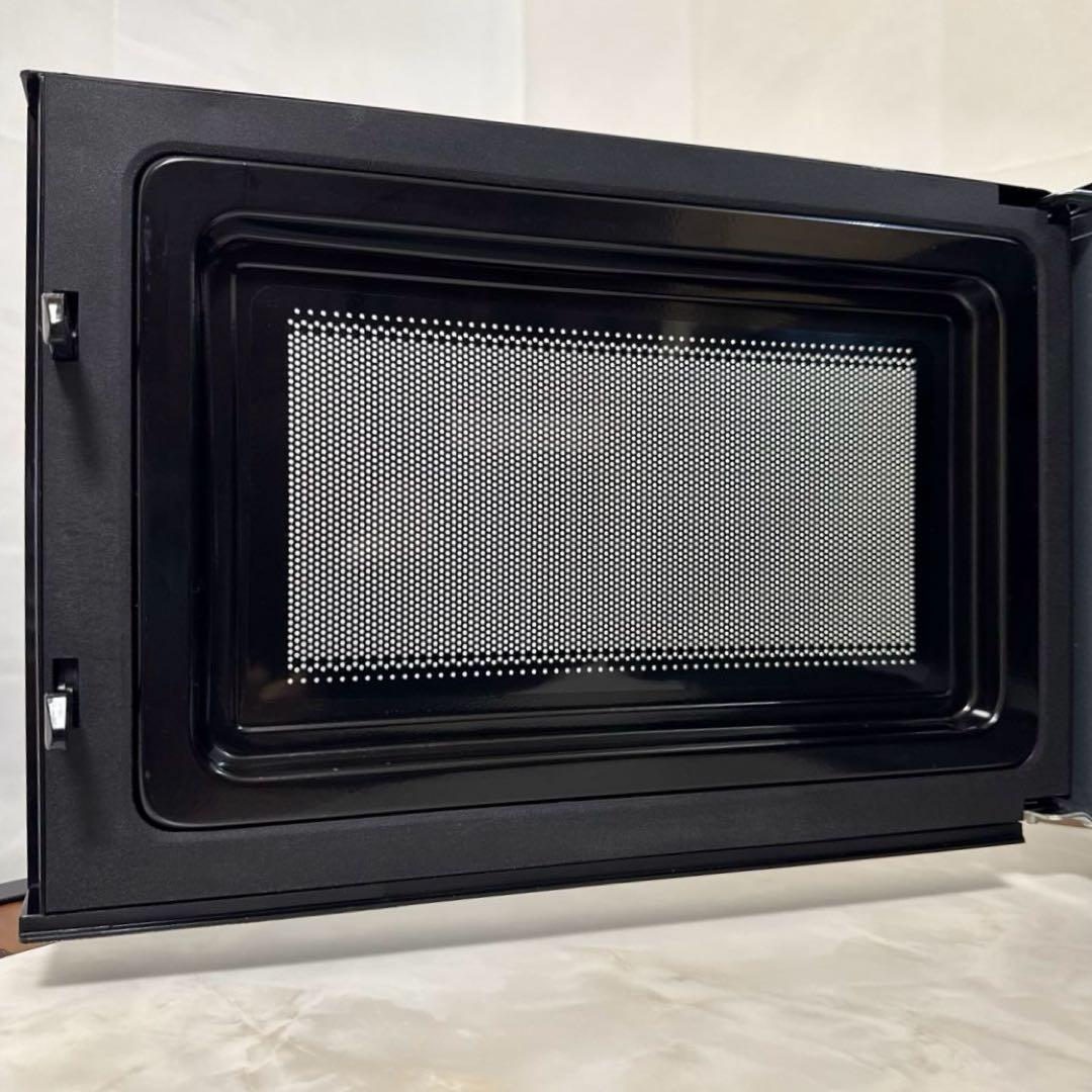 A-stage 2022年製m単機能電子レンジ 18L ヘルツフリー フラット