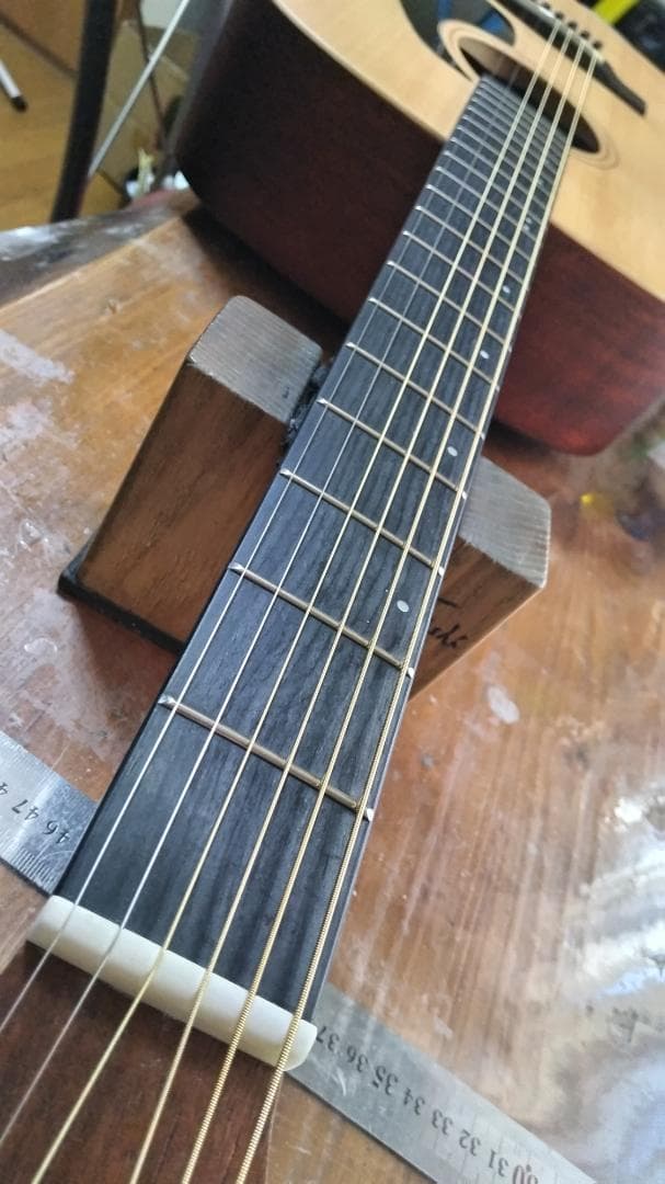 ❤️弦高調整済！「MORRIS モーリス M-011 NAT」＋ショルダーケース