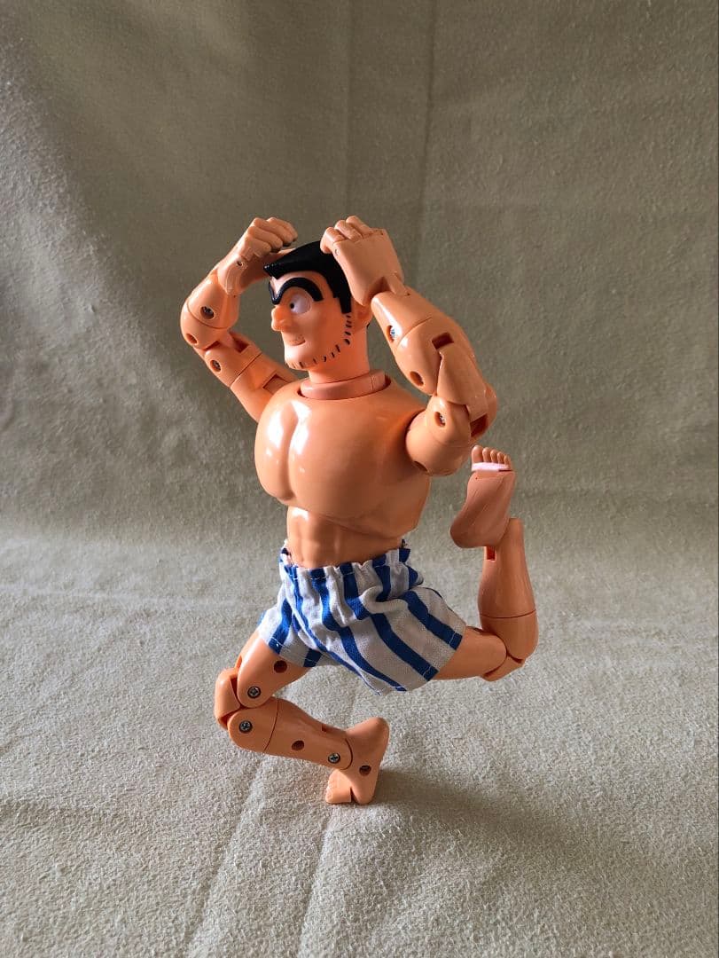 【レア】アクションドール両津勘吉「巡査長両さん」動作確認済 + おまけ付き