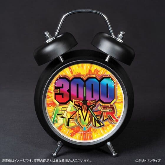 機動戦士ガンダムUC　3000FEVER目覚まし時計　ユニコーンver.