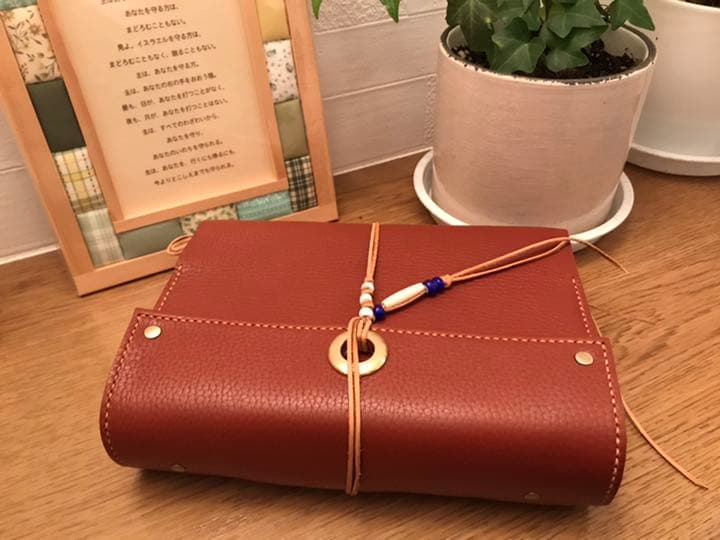 受注見本　ハンドメイド　キリスト大型版聖書カバー