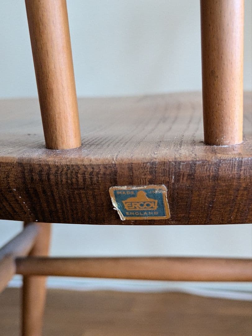 ercol アーコール　フープバックアームチェア　ブルーラベル
