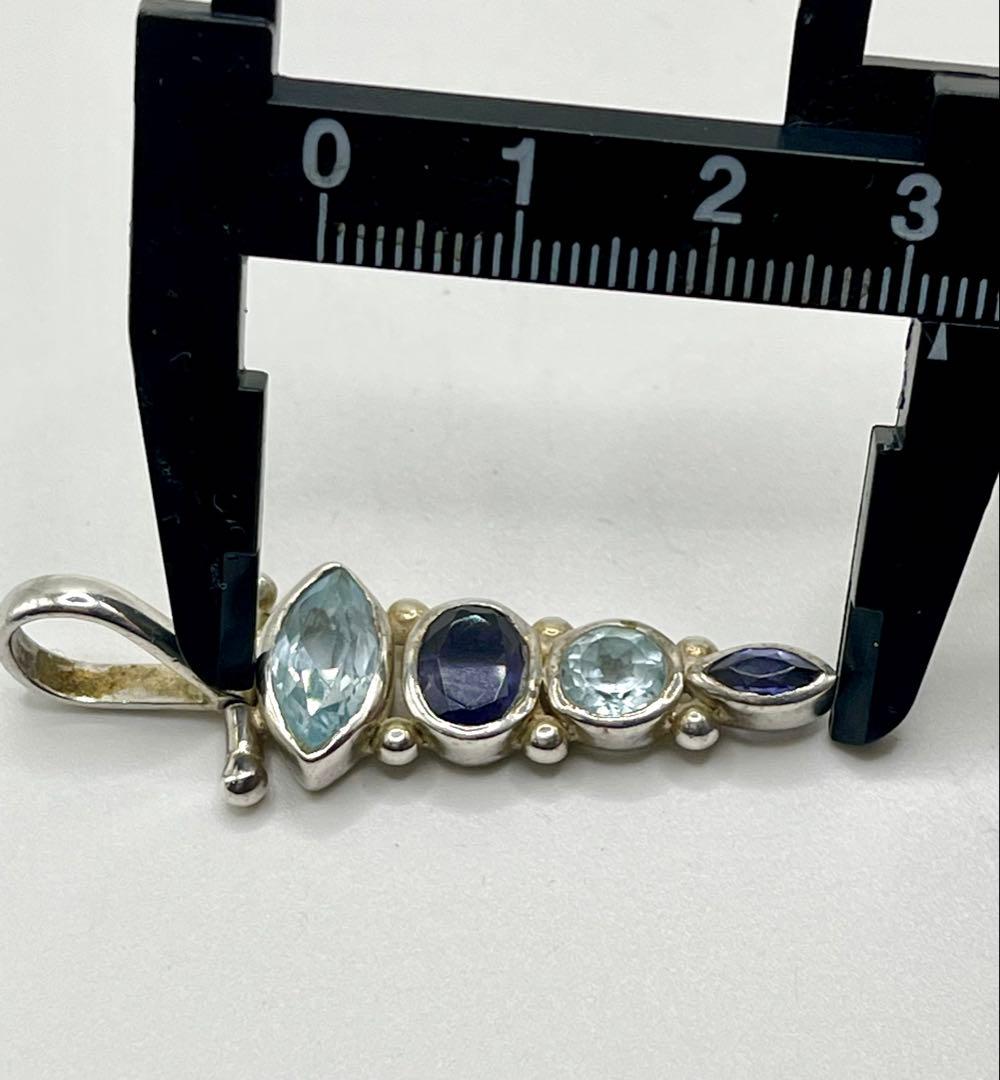 Shankari ジュエリー　ペンダントヘッド　アクアマリン、アメジスト