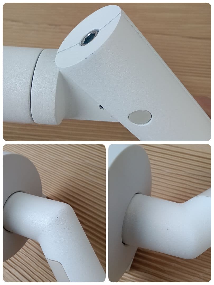 モニターアーム クランプ式 ホワイトCBS/ No.188