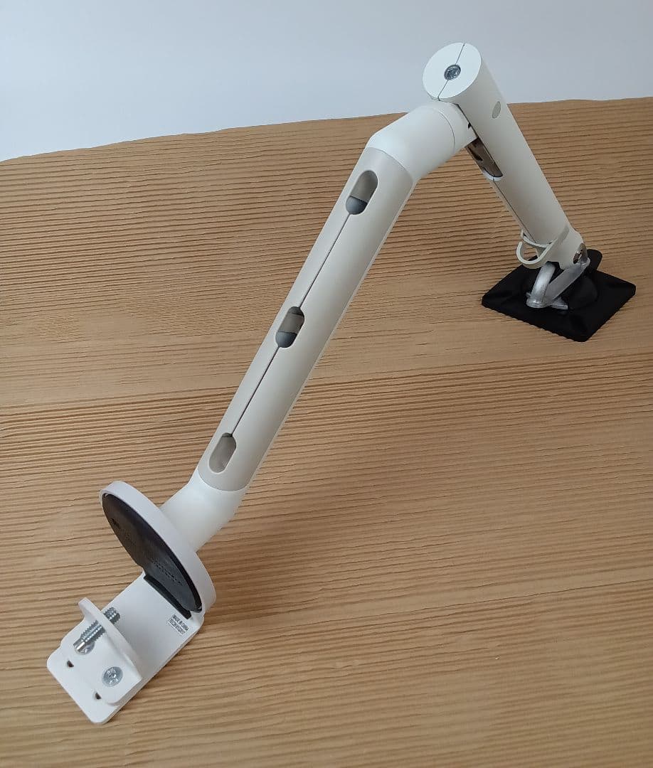 モニターアーム クランプ式 ホワイトCBS/ No.188