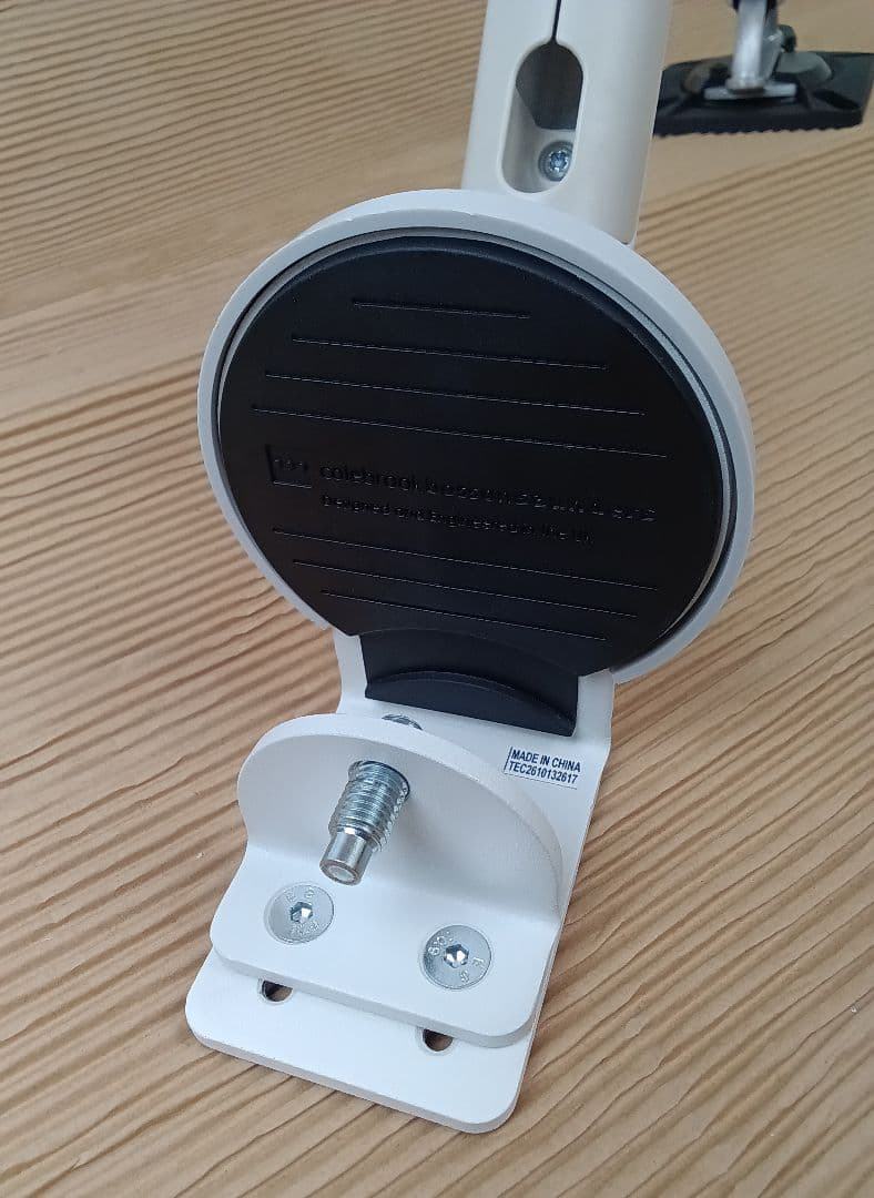 モニターアーム クランプ式 ホワイトCBS/ No.188