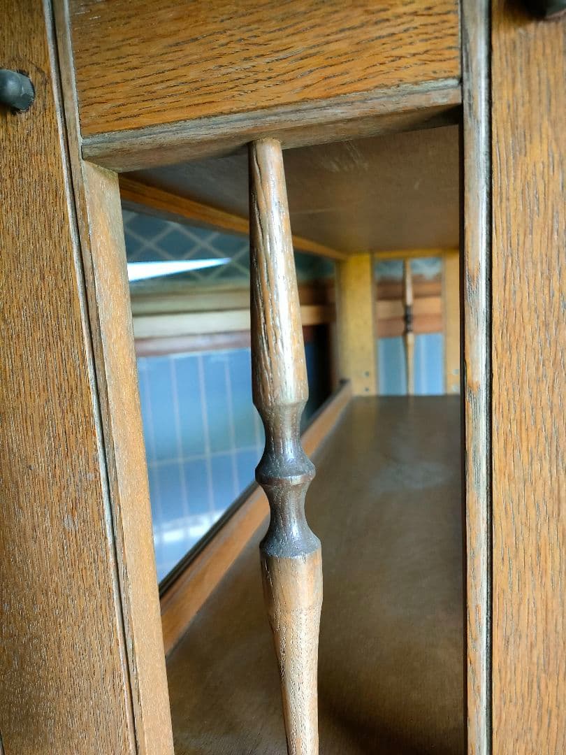 レトロな本棚　横91cm 高さ154cm(記載修正) 奥行26cm　シェルフ