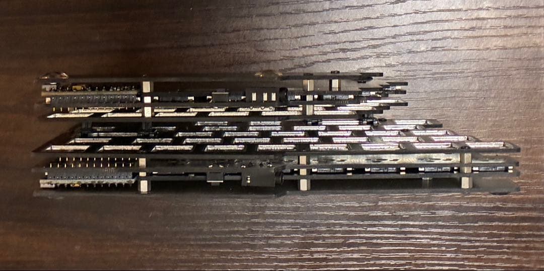 分割キーボード　7sPro（組み立て済み）