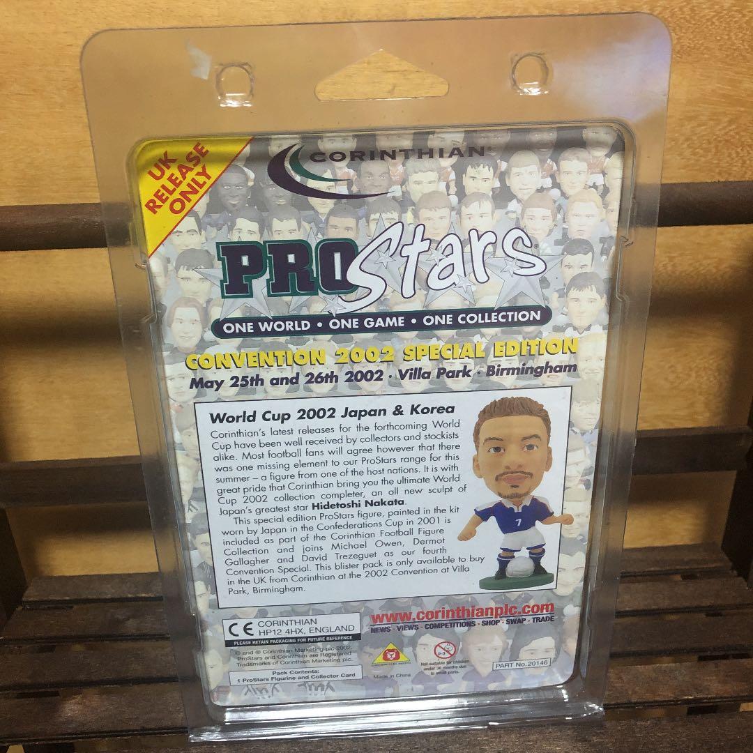 203★サッカー★hidetoshi nakata★prostarsフィギュア