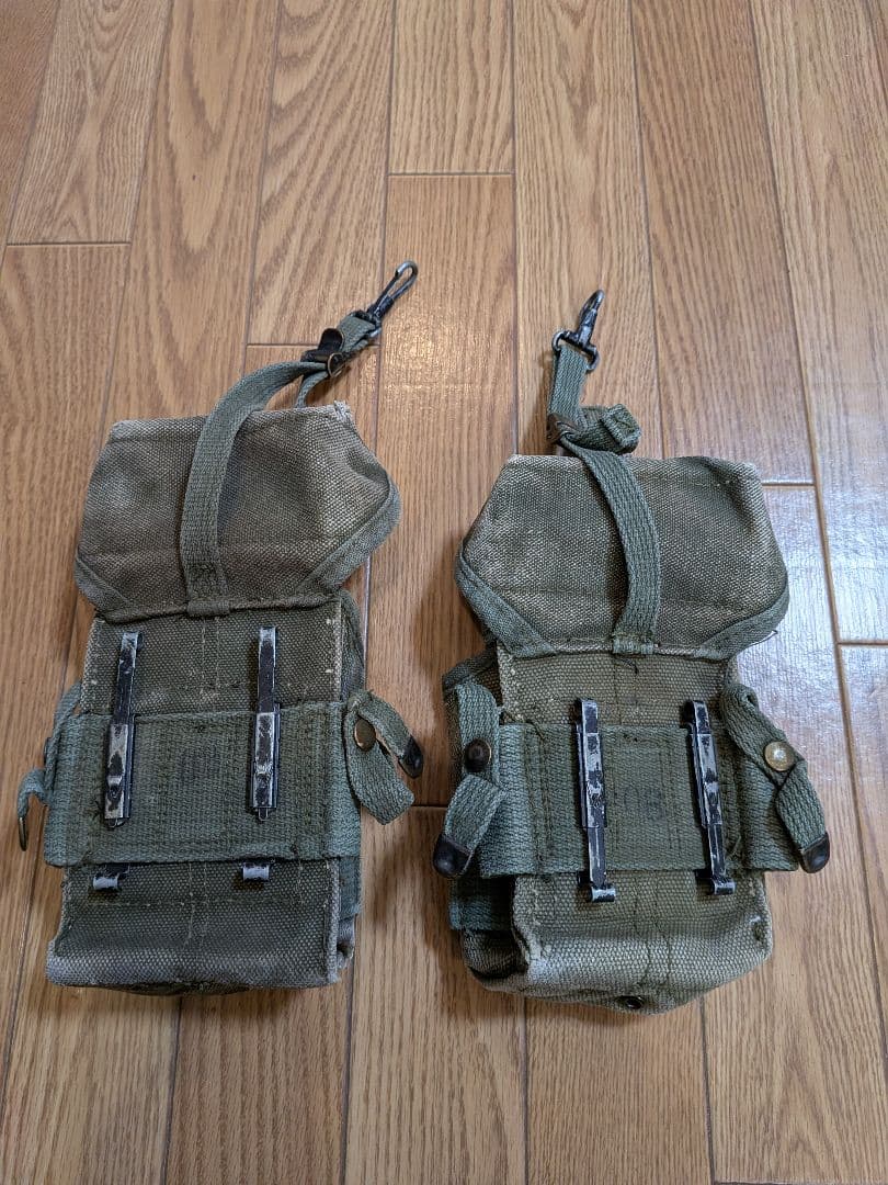 米軍放出品 アムニッションポーチ 2点 ベトナム戦争