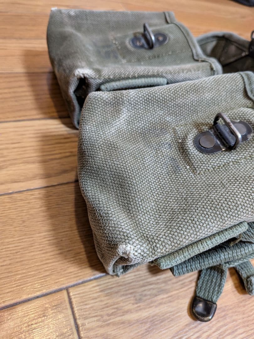 米軍放出品 アムニッションポーチ 2点 ベトナム戦争