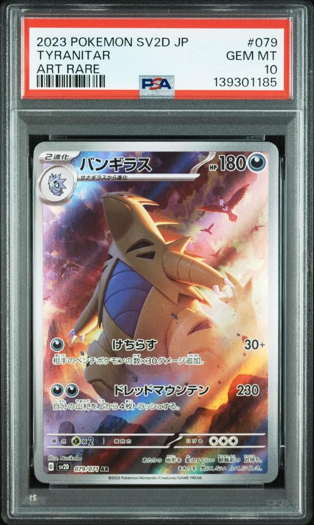 (08-360)【PSA10】バンギラス グラードン 2連番