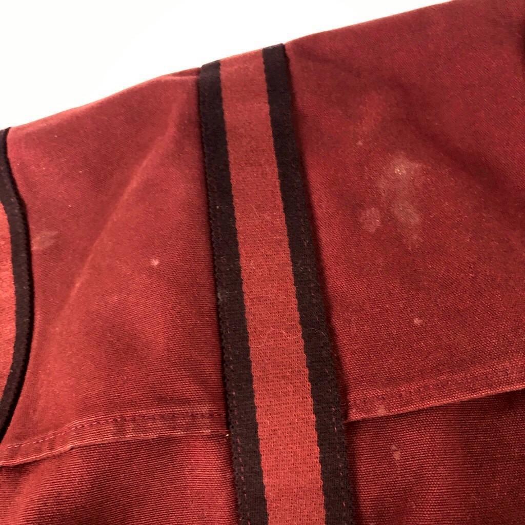 HERMES エルメス フールトゥMM キャンバス トートバッグ レッド