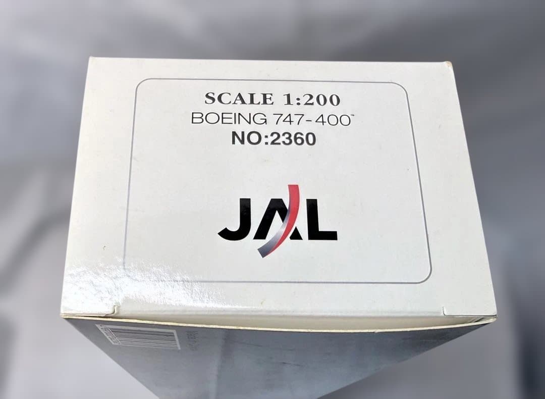 【ひらパー】JAL ボーイング747-400 日本航空 1:200