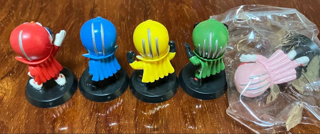 楽一番公式アカウント06　特撮ヒーローズ　秘密戦隊ゴレンジャー 5体セット