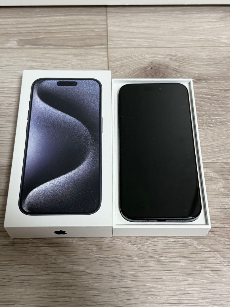 【海外版】iPhone 15 Pro Blue Titanium 256GB