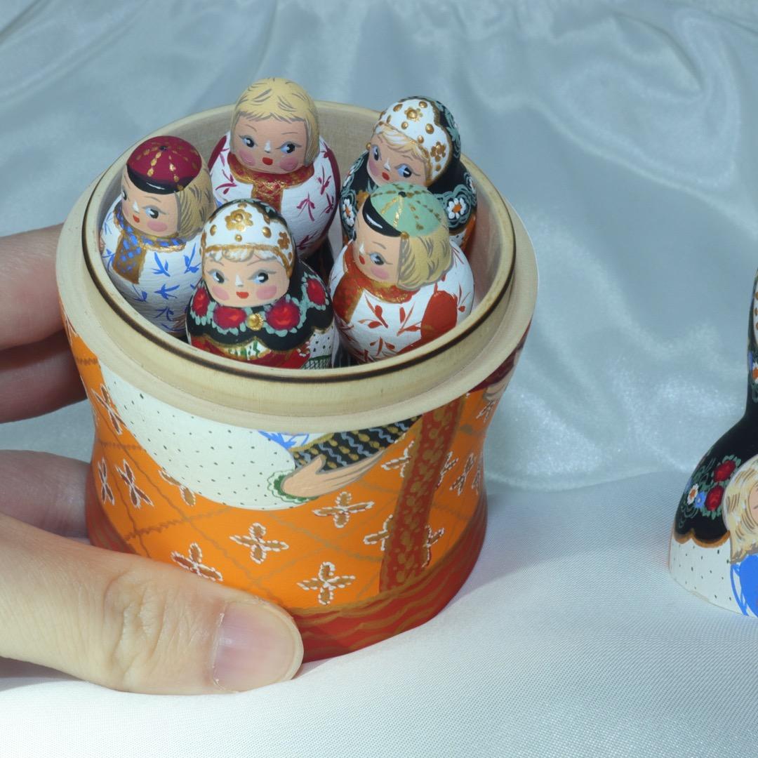 【美品】マトリョーシカ Lyudmila リュドミーラ