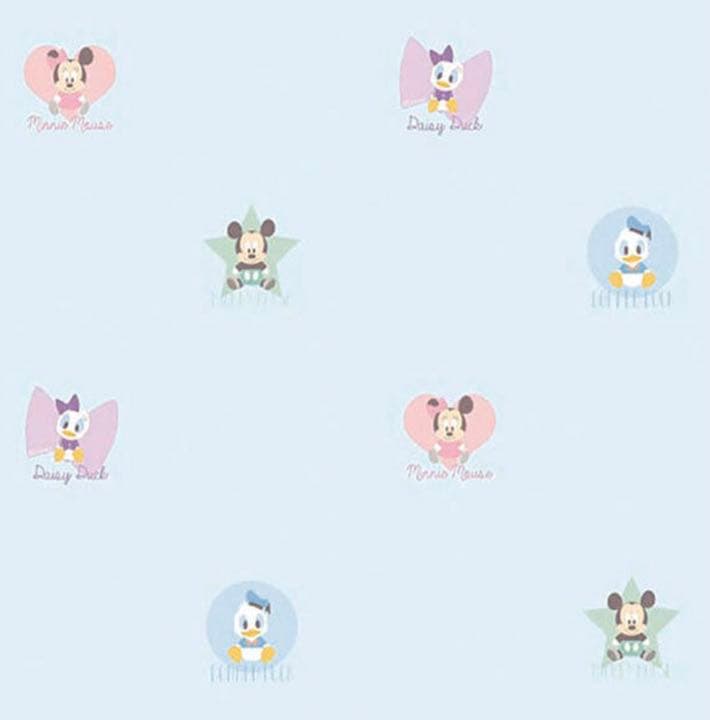 輸入壁紙 ディズニー　ミッキー　ミニー　1ロール