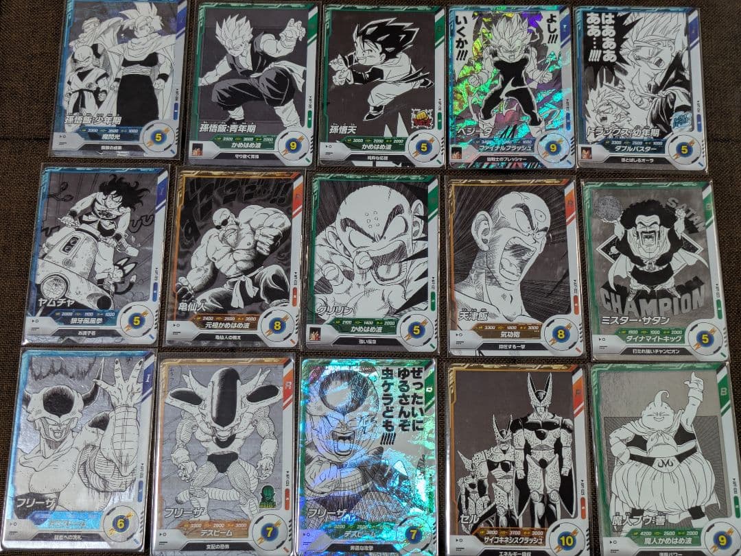 ドラゴンボールダイバーズ おまけ付き 大会プロモ 孫悟空 孫悟飯 魔人ブウset