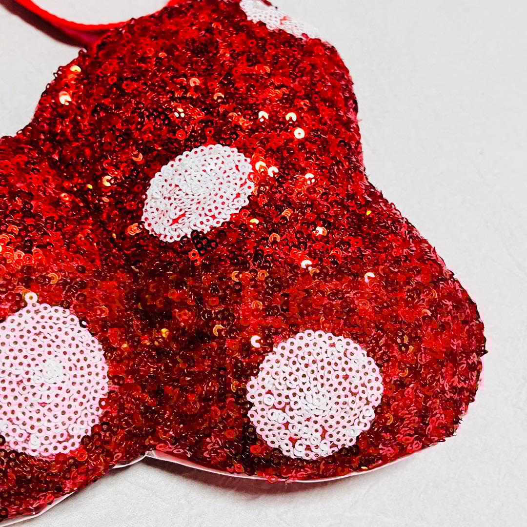 ディズニー　ミニー　スタイルスタジオ　スパンコール　リボン　ショルダーバッグ