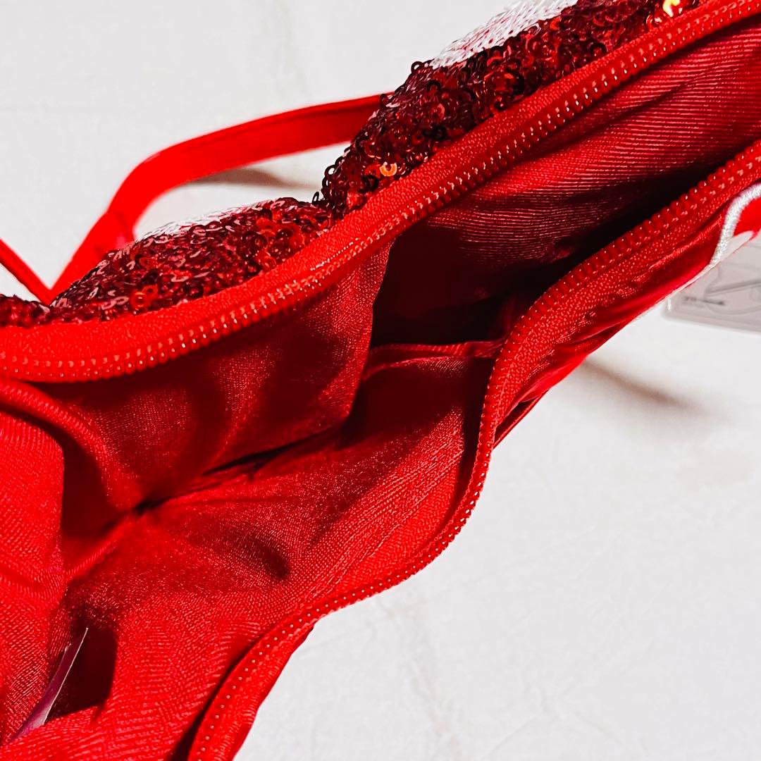 ディズニー　ミニー　スタイルスタジオ　スパンコール　リボン　ショルダーバッグ