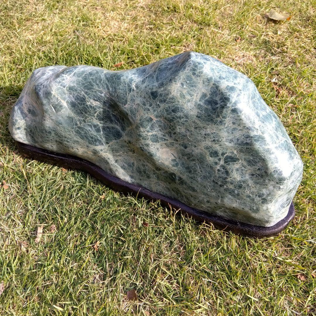 翡翠　鑑賞石自然石