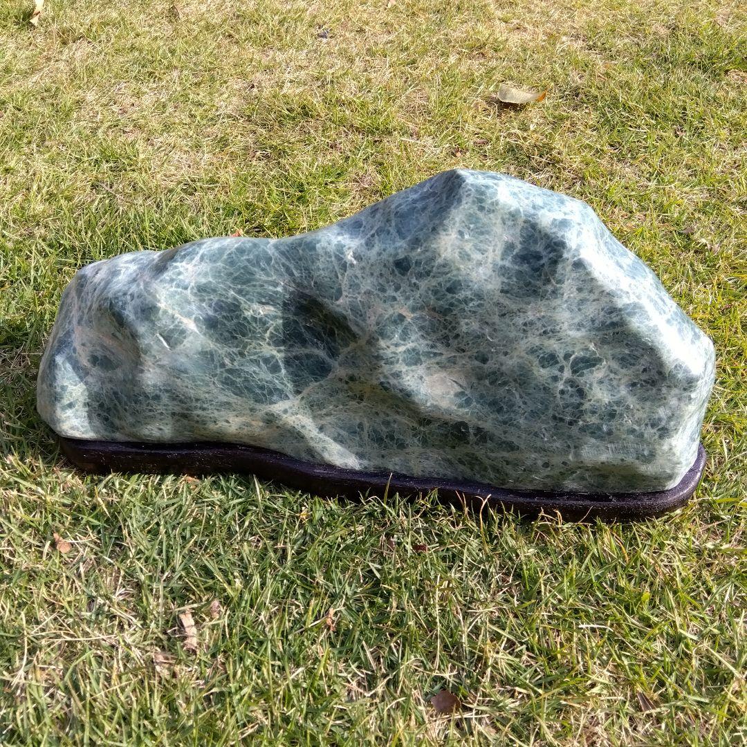 翡翠　鑑賞石自然石