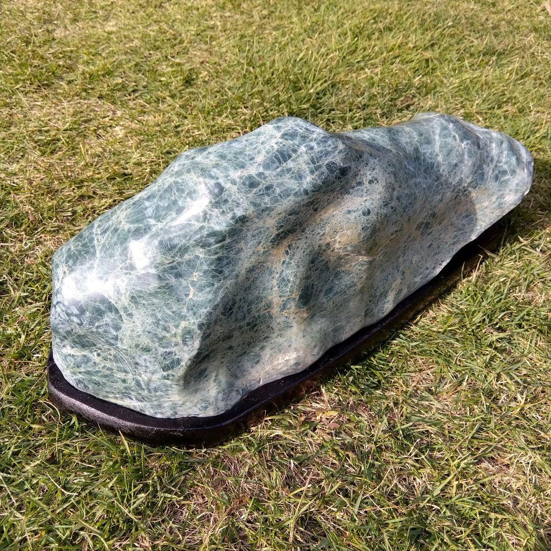 翡翠　鑑賞石自然石
